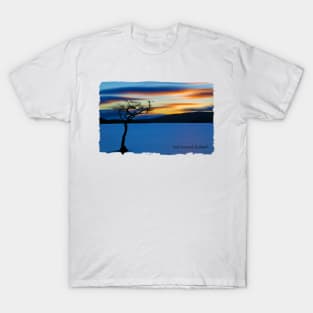 Sunset over Loch Lomond at Milarrochy Bay, Scotland T-Shirt